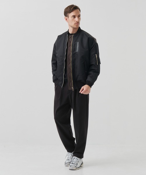 別注NYLON LAYERED BLOUSON 