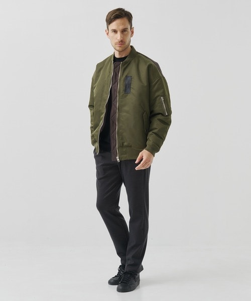 別注NYLON LAYERED BLOUSON 