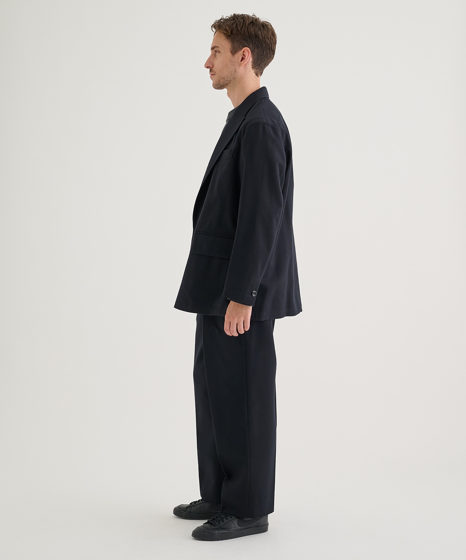 THE PEAKED LAPEL EASY JACKET THE RERACS