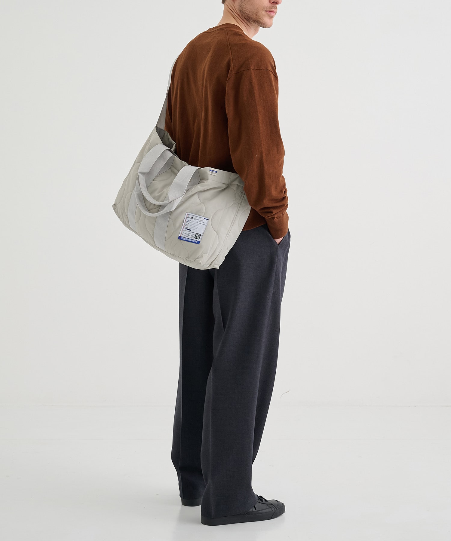 RIPSTOP QUILT 2WAY BAG Maison MIHARA YASUHIRO