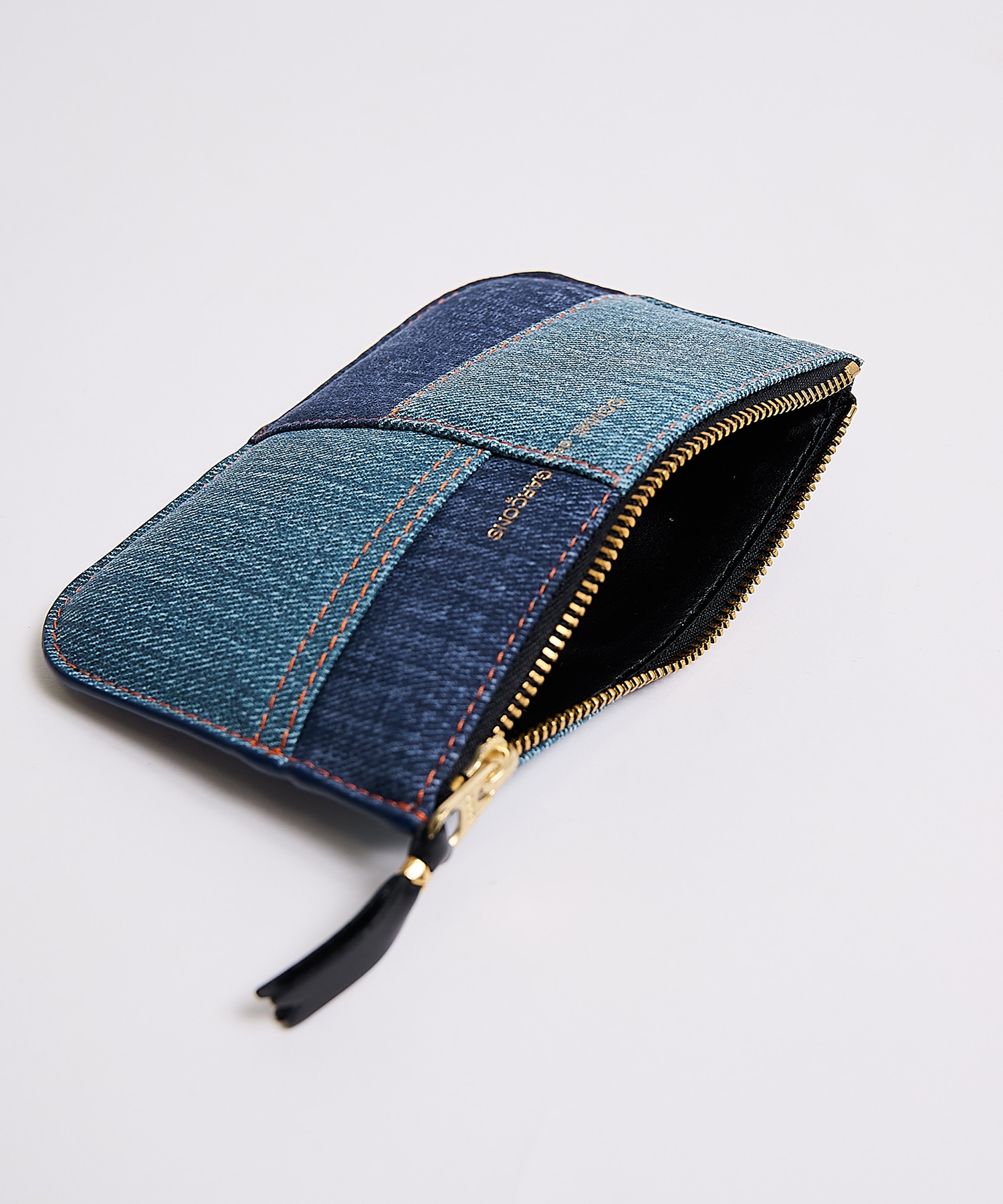 DENIM POCKET ZIP CASE Wallet Comme des Garcons