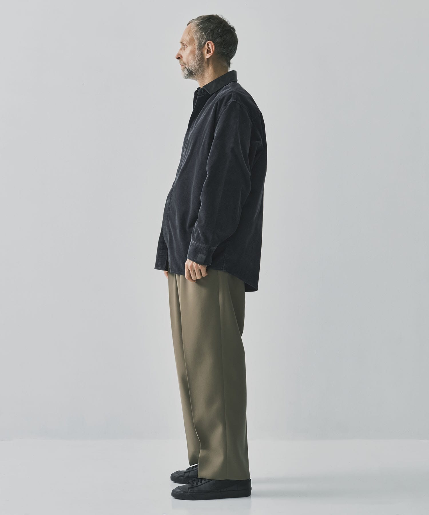 別注襟切替シャツ CORDUROY N.HOOLYWOOD