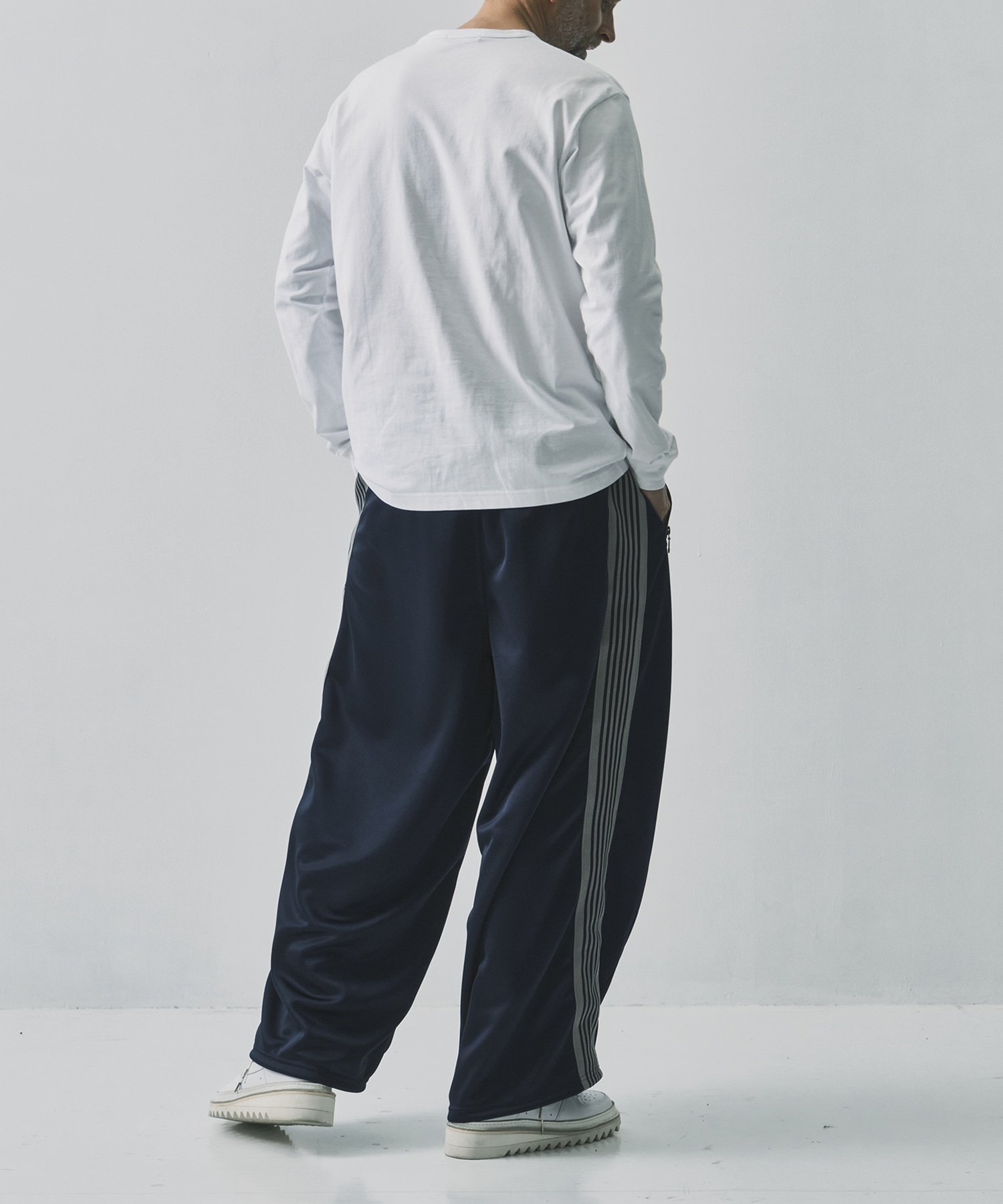 別注H.D. Track Pant - Poly Smooth NEEDLES