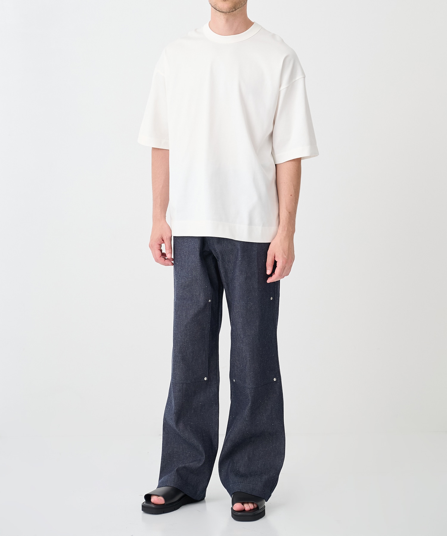 別注NEW CLASSIC WORK JEANS INDIGO LINEN TANAKA