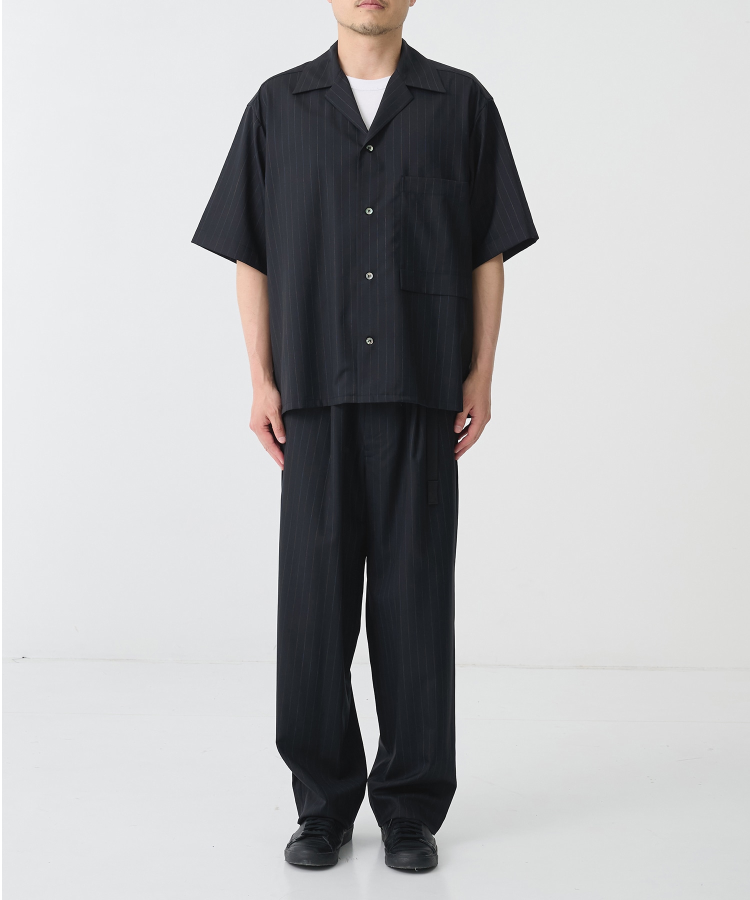 【ウジョーオム】別注Tape-Belt 1 Tuck PNT UJOH HOMME