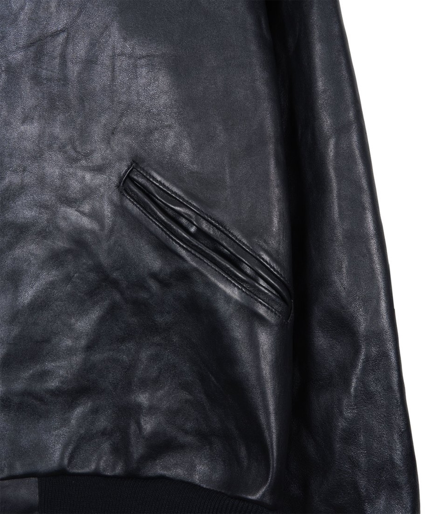 HORSE LEATHER JACKET ZIP MASSES