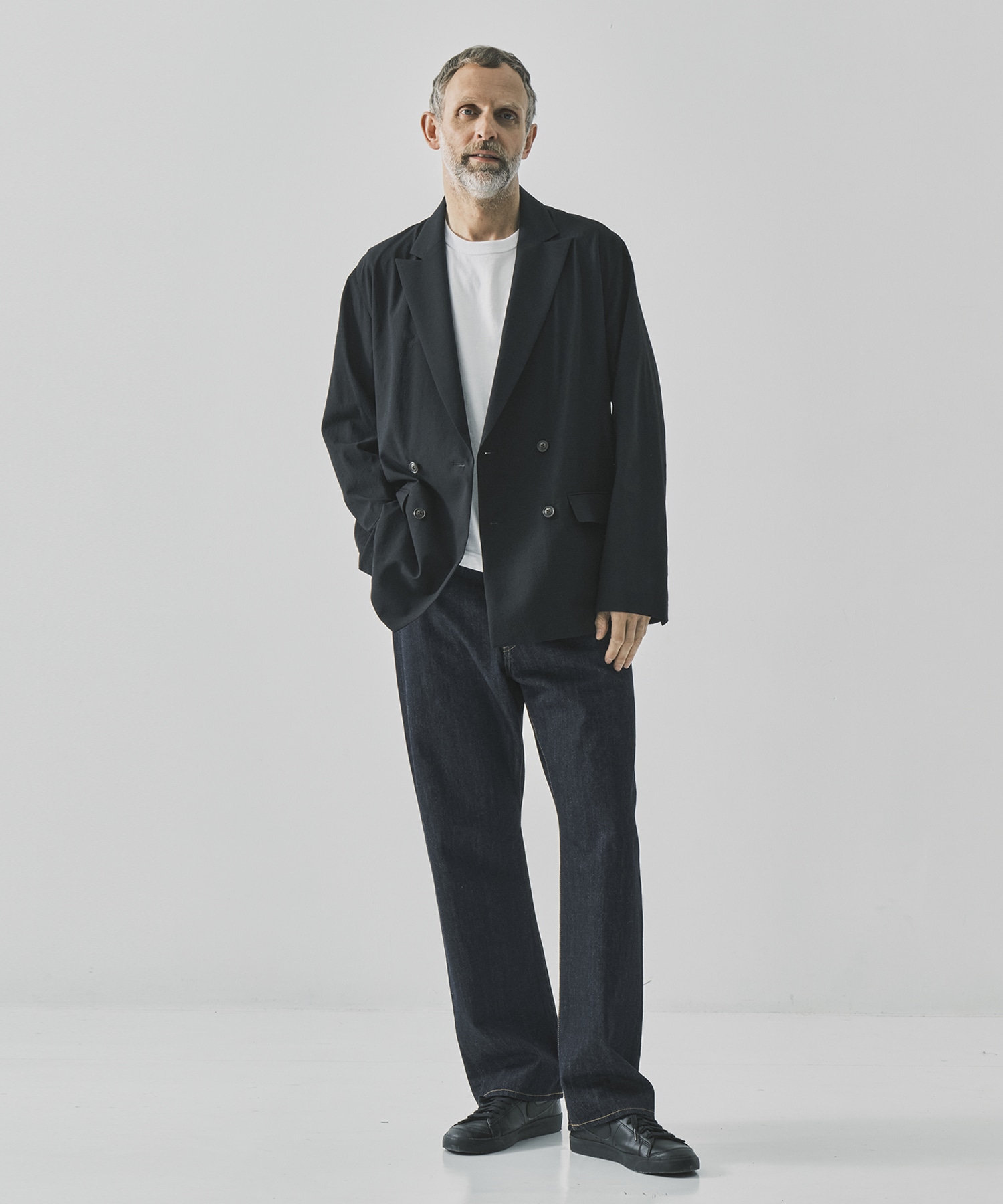 【イレニサ】別注DOUBLE BLEASTED RELAX SHOULDER JACKET IRENISA