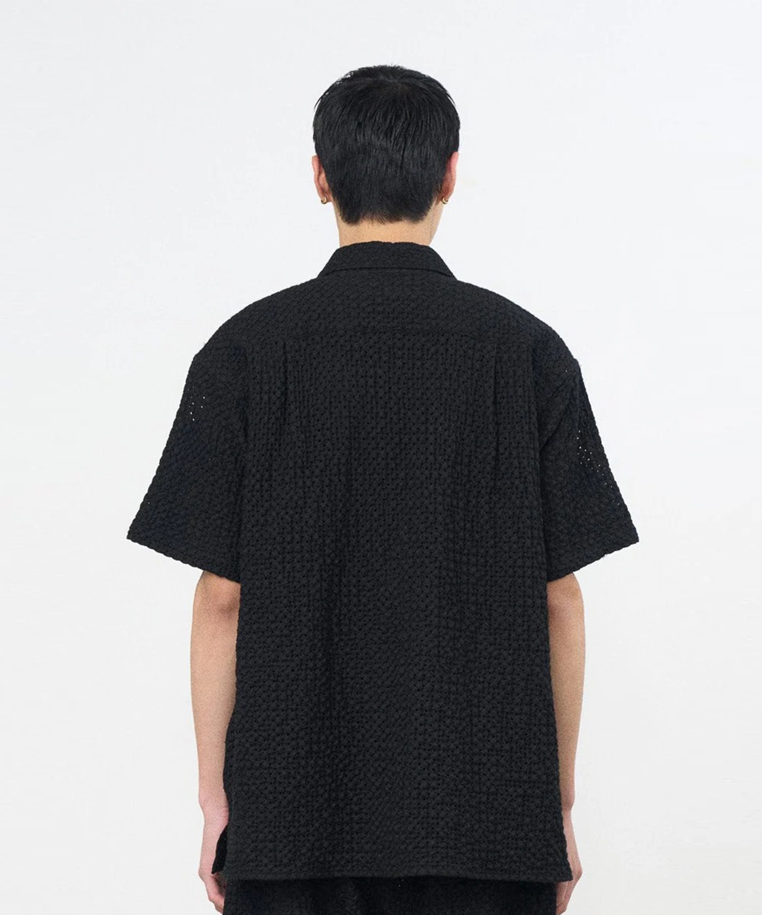 【ヨーク】YK26SS01282SH EMBROIDERY OPEN COLLAR SHIRT YOKE