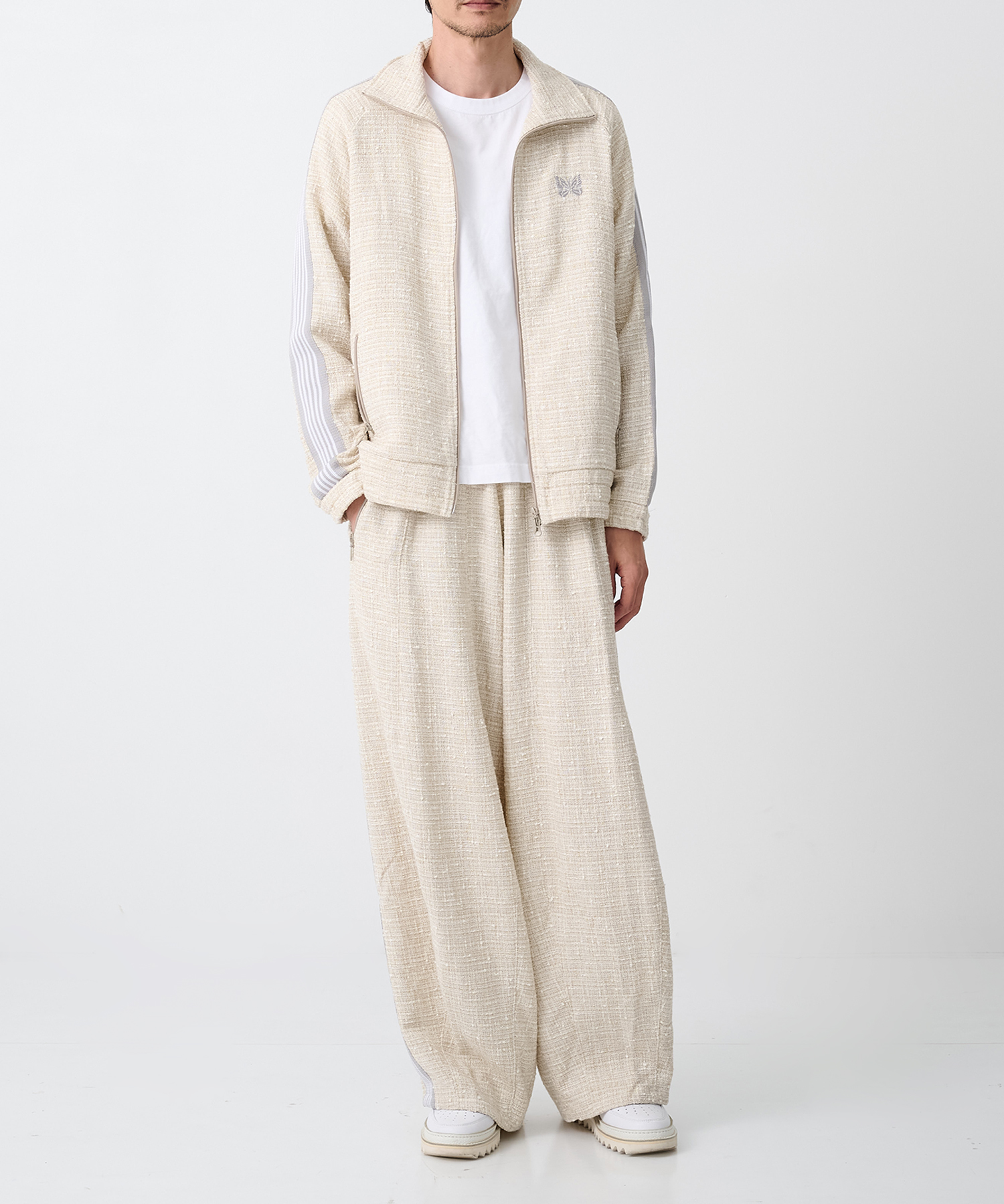 別注H.D. Track Pant - C Tweed NEEDLES
