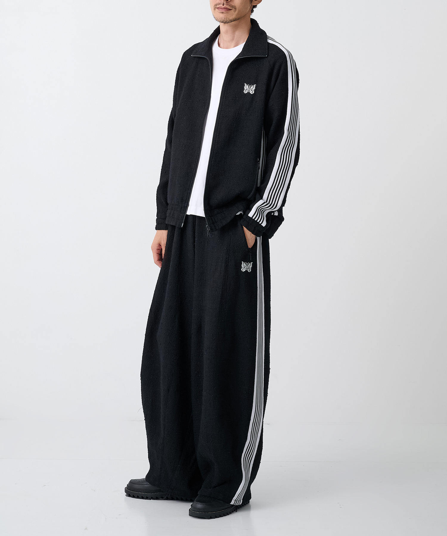 別注H.D. Track Pant - C Tweed NEEDLES
