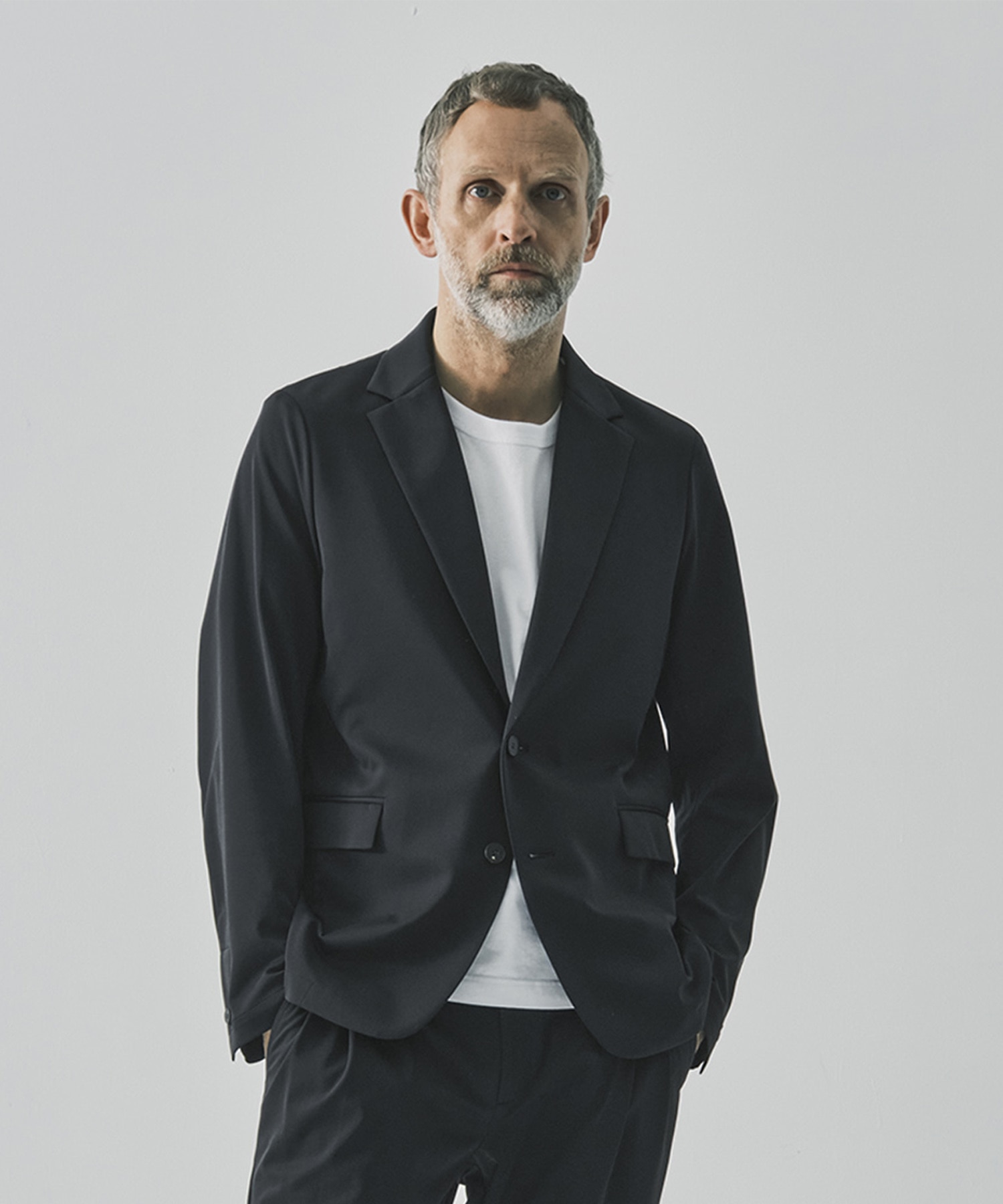 Light Matte Stretch Jersey Shape Jacket THE TOKYO