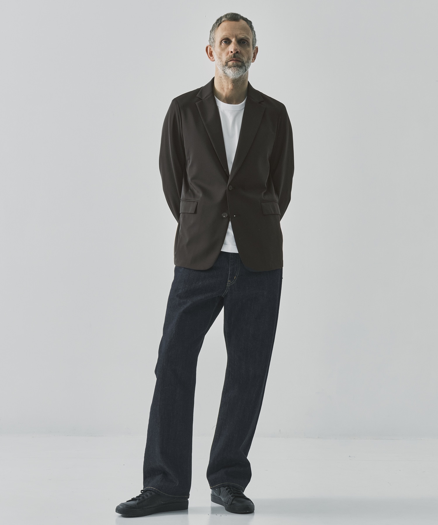 Light Matte Stretch Jersey Shape Jacket THE TOKYO