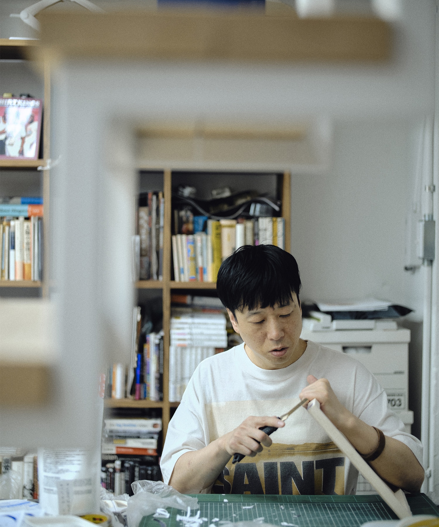 【セントマイケル】SM-MK1-0000-C15 Kosuke Kawamura S/S Tee SAINT MXXXXXX