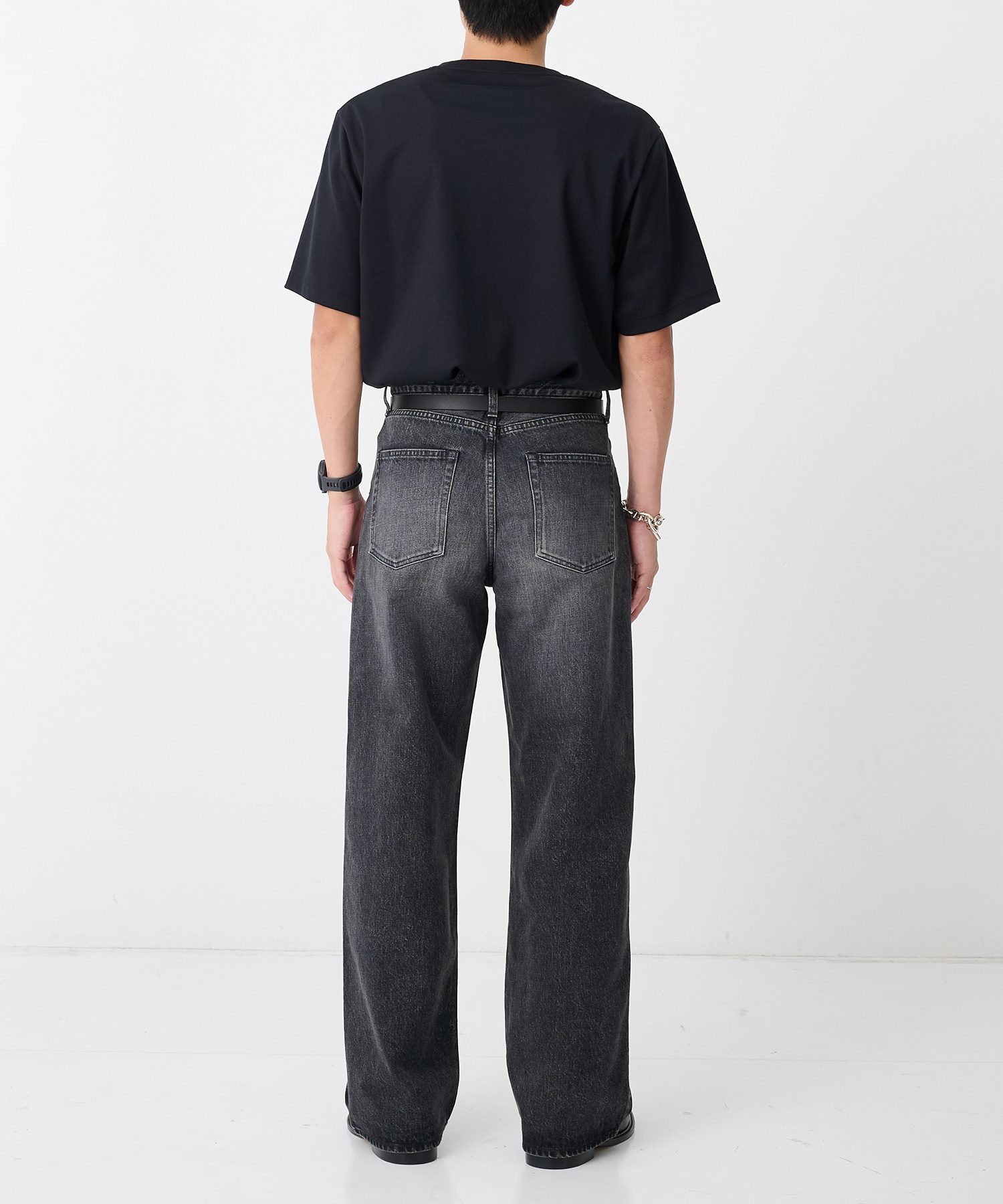【シュタイン】ST.1566 LOOSE DENIM PANTS ssstein