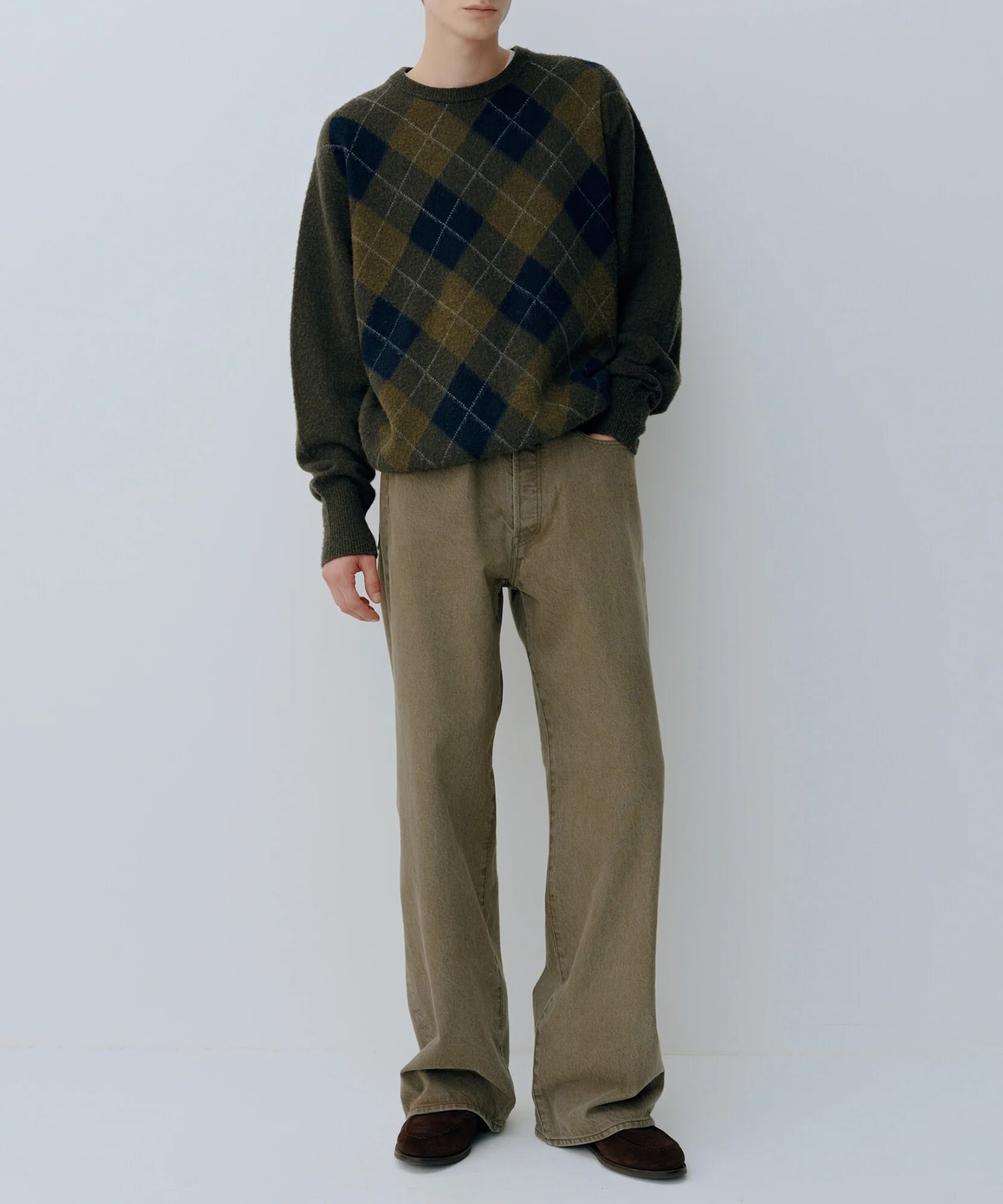 【シュタイン】ST.1568 LOOSE COLOR DENIM PANTS ssstein