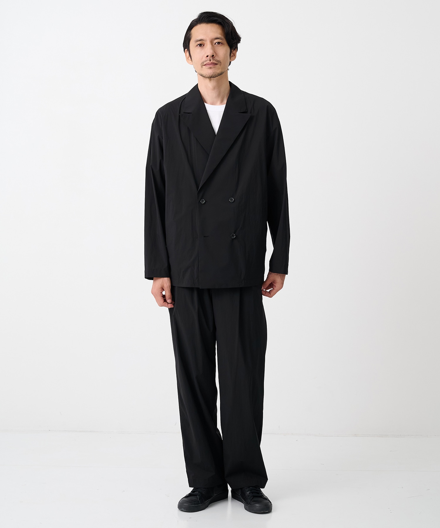 【エヌハリウッド】別注Cool Tuch Double Breasted Jacket N.HOOLYWOOD
