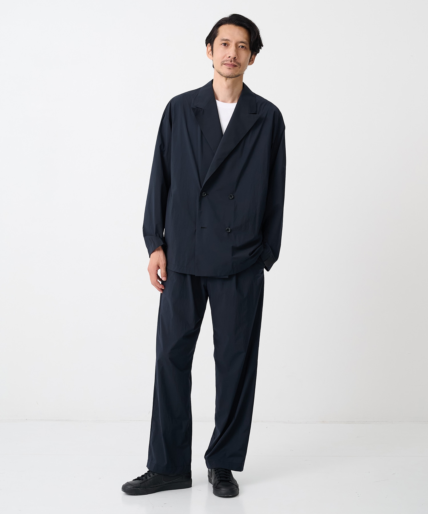 【エヌハリウッド】別注Cool Tuch Double Breasted Jacket N.HOOLYWOOD