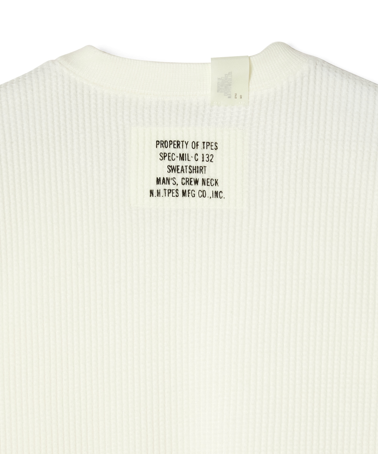 【エヌハリウッド】9262-CS01-021 CREW NECK SWEATSHIRT N.HOOLYWOOD