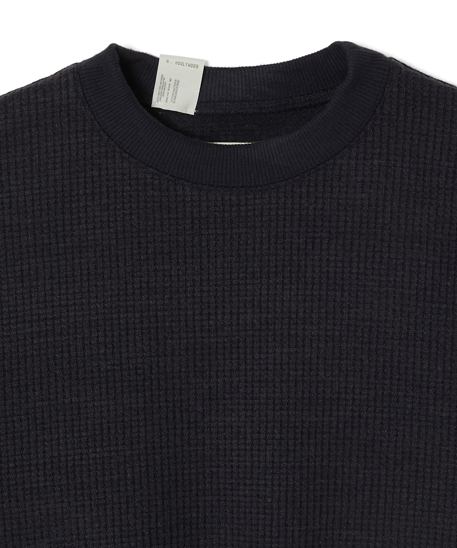 【エヌハリウッド】9262-CS01-021 CREW NECK SWEATSHIRT N.HOOLYWOOD