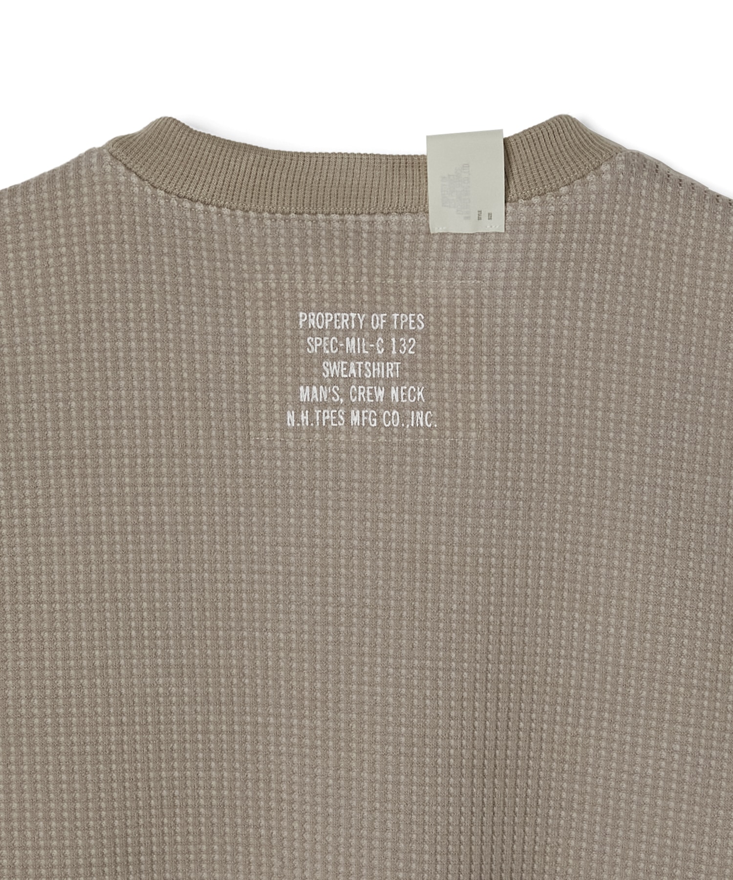 【エヌハリウッド】9262-CS01-021 CREW NECK SWEATSHIRT N.HOOLYWOOD