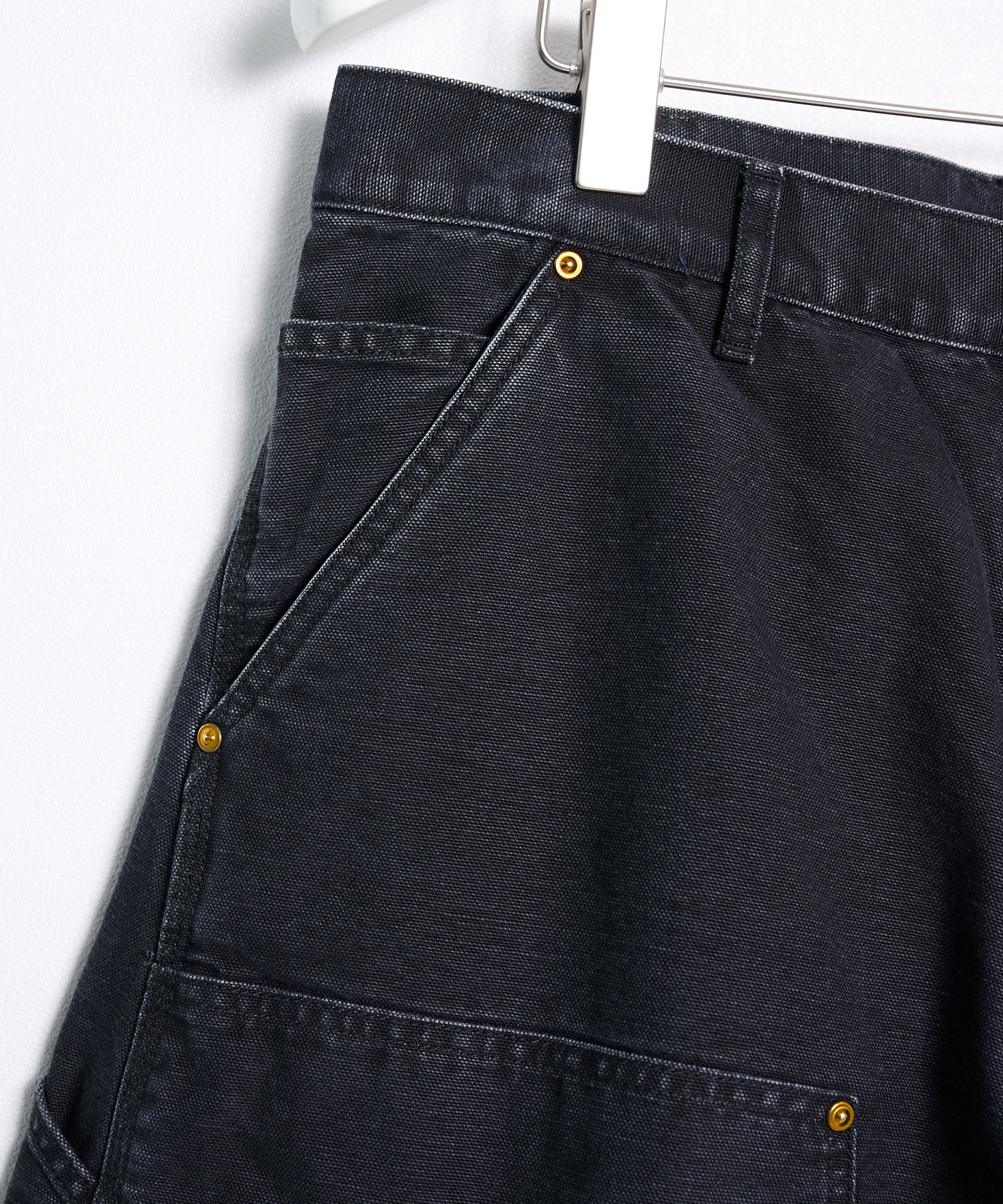 26fw-p-10 3D cutting painter pants KHOKI