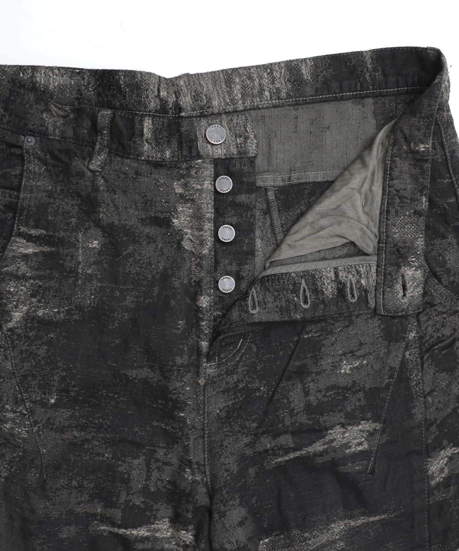 【ターク】TA26AW-PT035 DENIM CURVED PANTS TAAKK