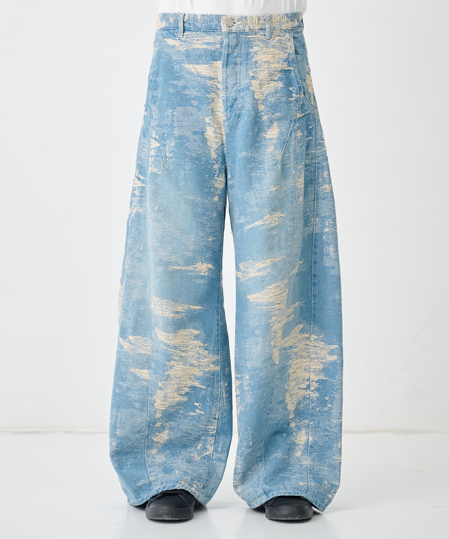 【ターク】TA26AW-PT035 DENIM CURVED PANTS TAAKK