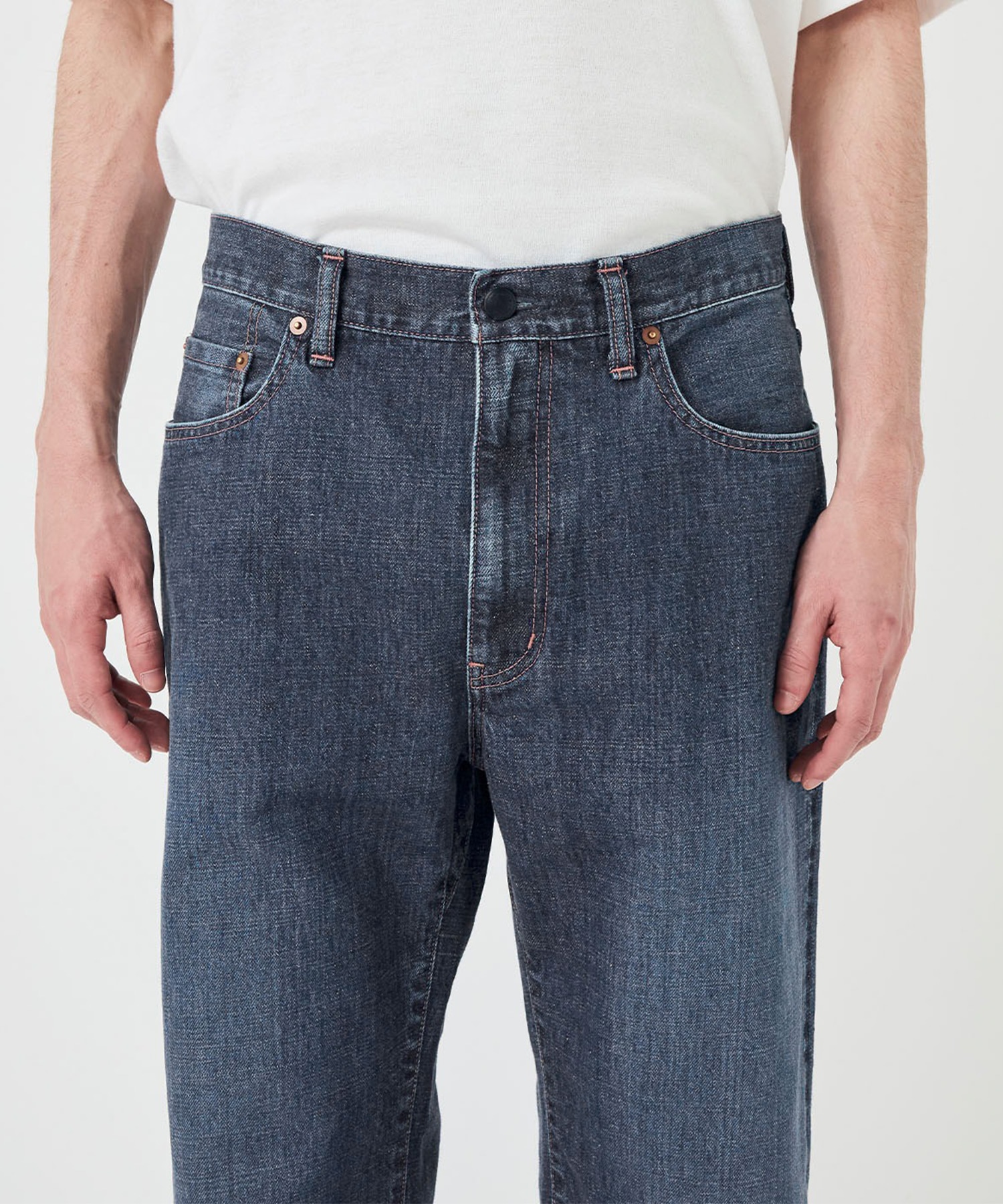 S26FC076 Selvage Denim Straight Pants nanamica