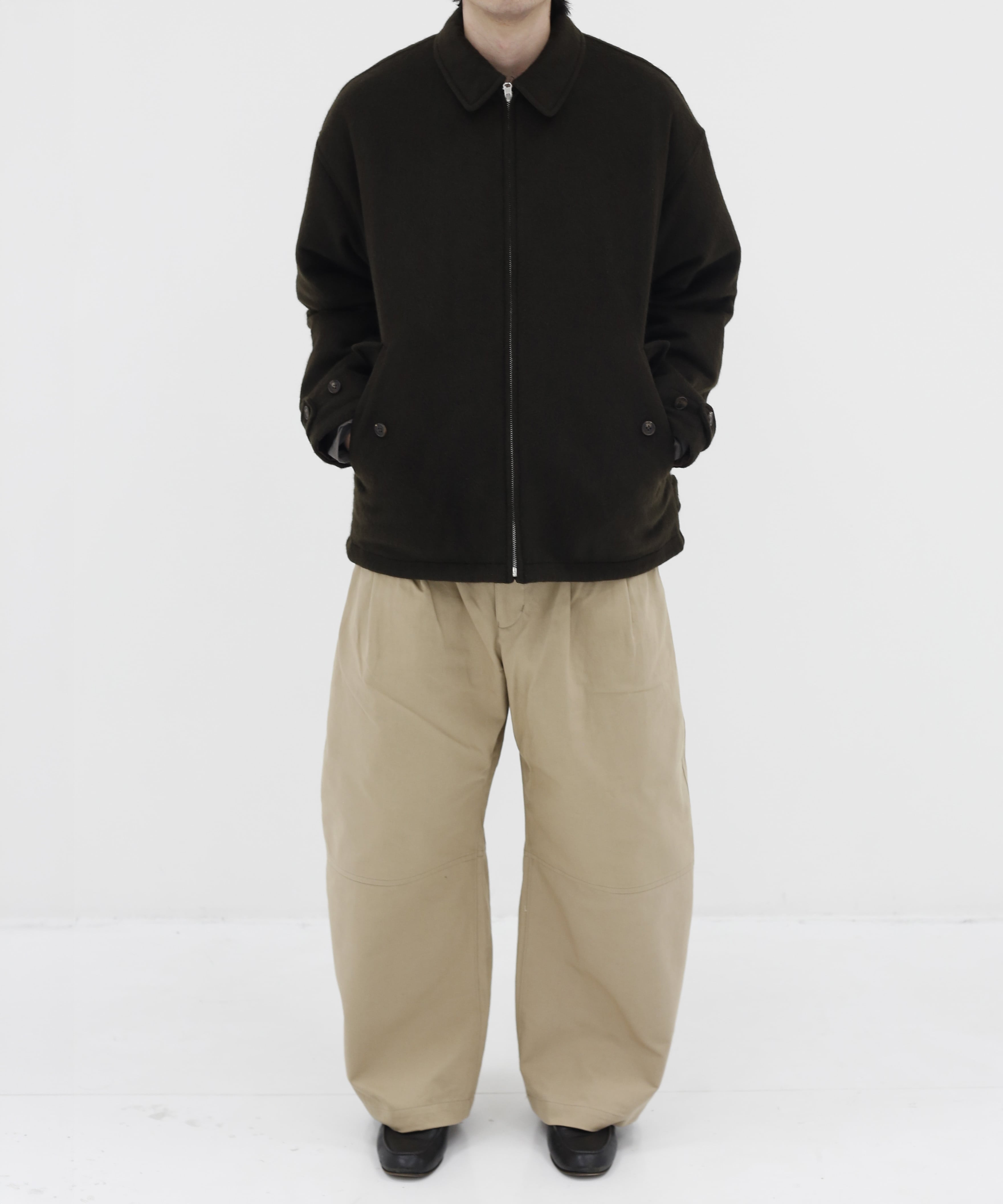 【コムデギャルソンオム】HR-P027-051 Cotton Surge Barrel Pants COMME des GARCONS HOMME