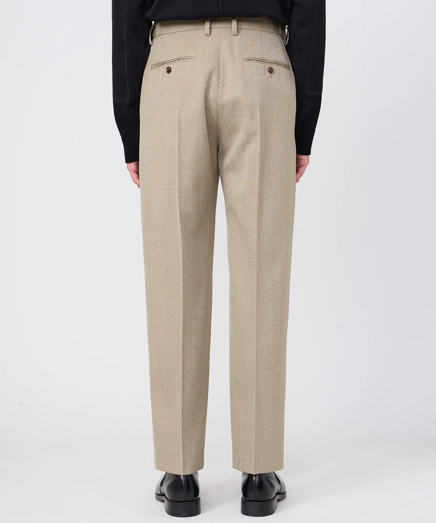 【イレニサ】IH-26FW-P057-NDS ONE-TUCK STRAIGHT TROUSERS IRENISA