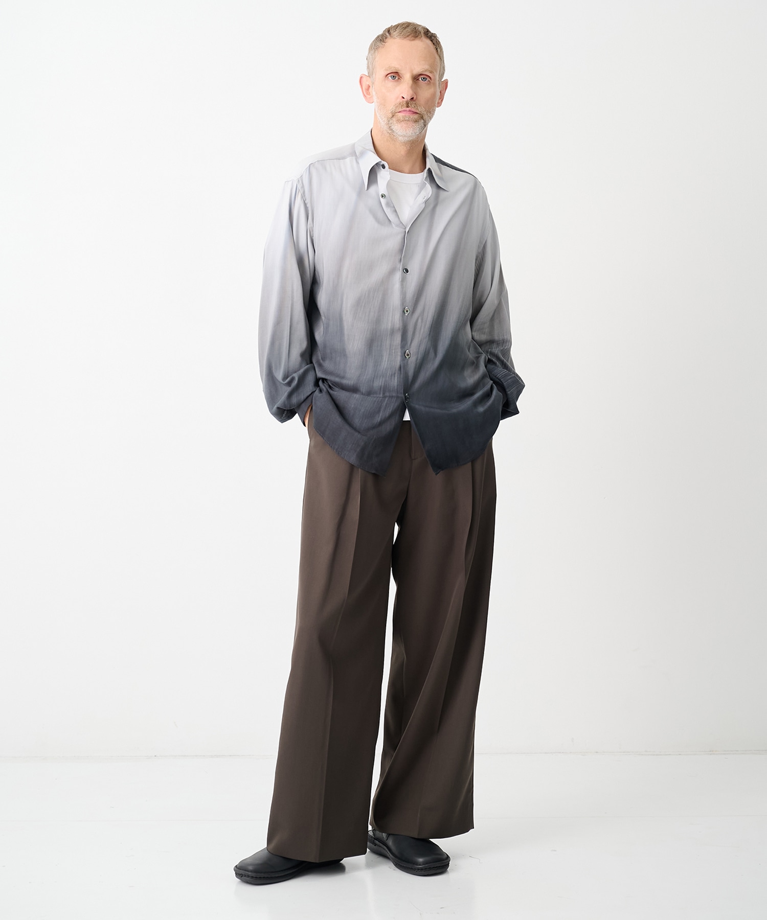 シュタインST.1597 EXTRA WIDE TROUSERS | SSSTEIN