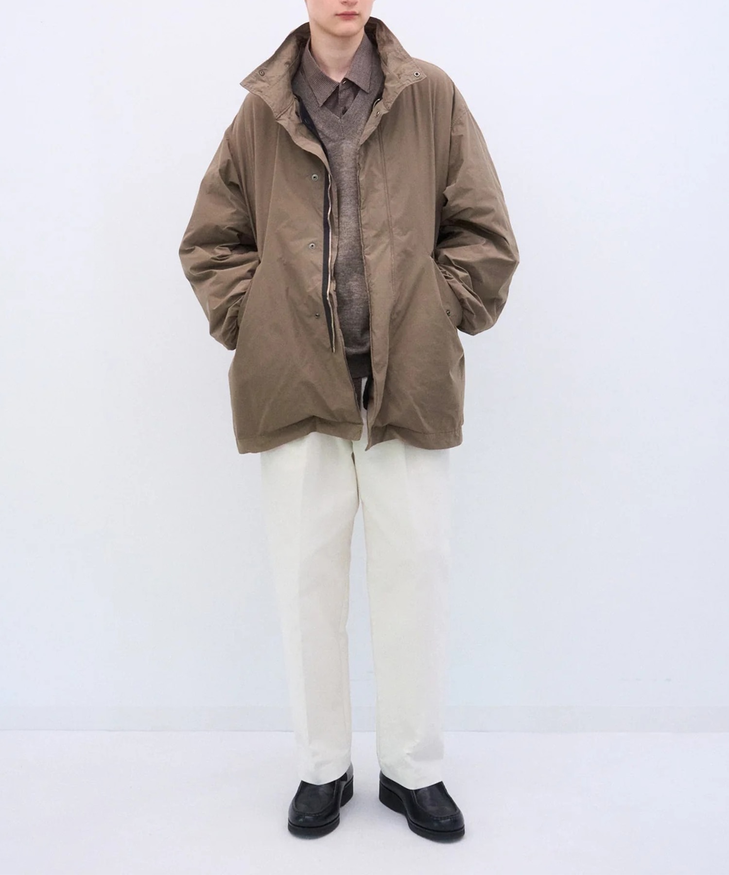 JKAGLW0800 AIR WEATHER SHORT MODS COAT ATON