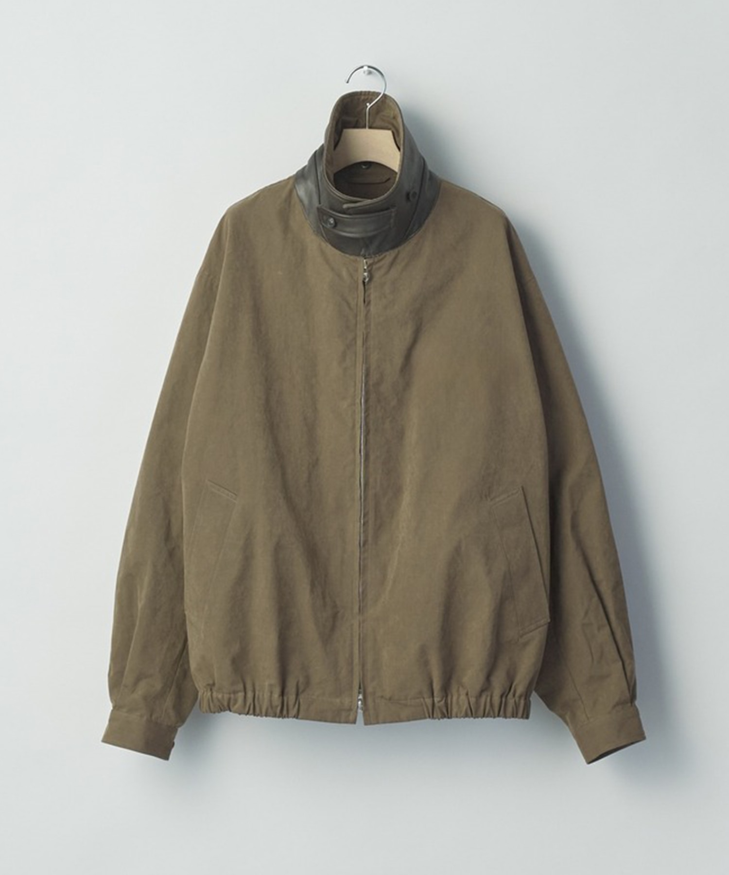 【シュタイン】ST.1576 DETATCHABLE COLLAR RESIN-FINISH COTTON JACKET ssstein
