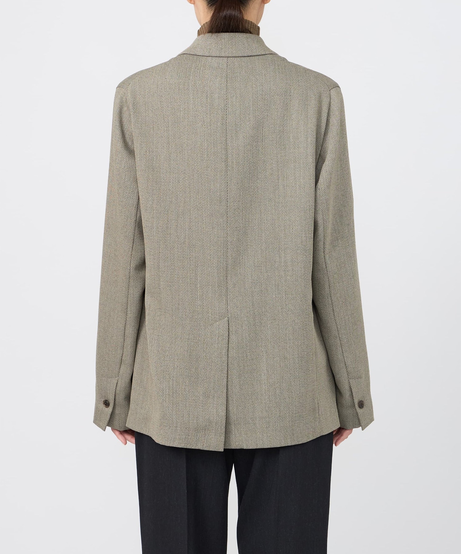 【イレニサ】IH-26FW-J042-NDVT DOUBLE-BREASTED RELAX SHOULDER JACKET IRENISA