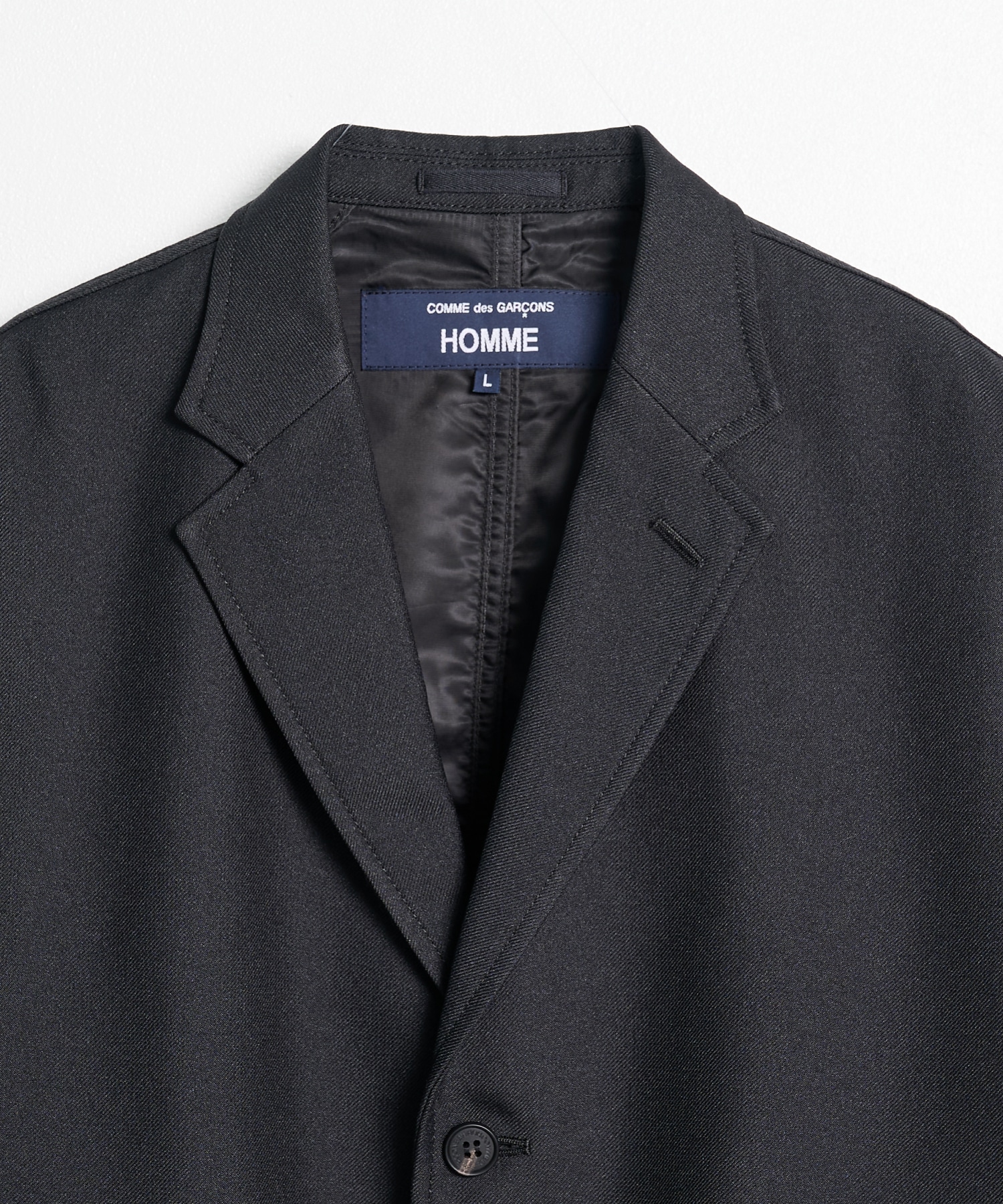 【コムデギャルソンオム】HR-J002-051 PE Twill 3B Easy Jacket COMME des GARCONS HOMME