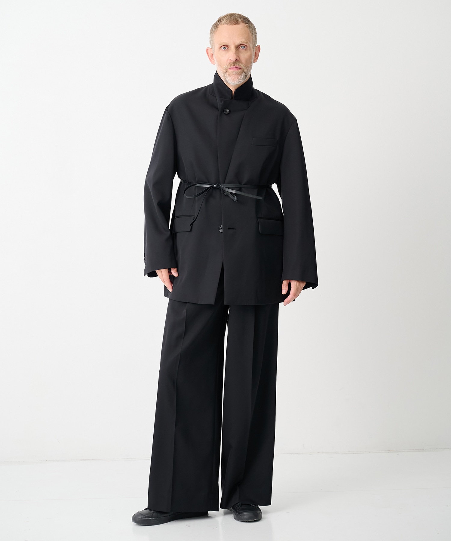 【シュタイン】ST.1588 OVERSIZED SINGLE BREASTED LONG JACKET ssstein