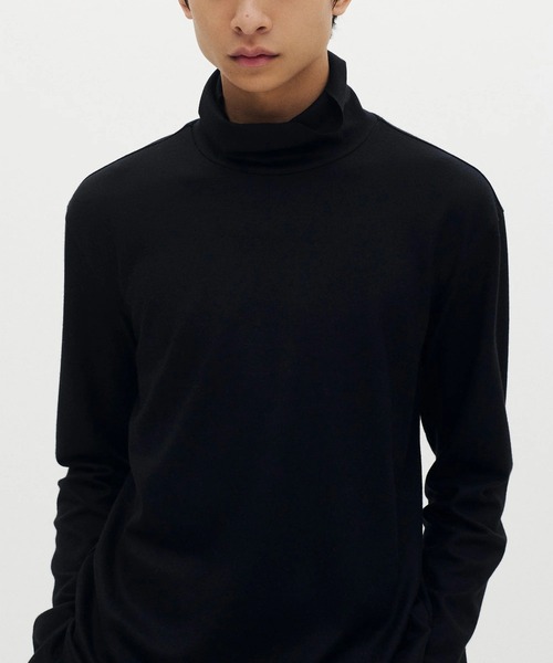 AJ62-073 SP160 WO JERSEY HIGH NECK L/S TEE ATTACHMENT