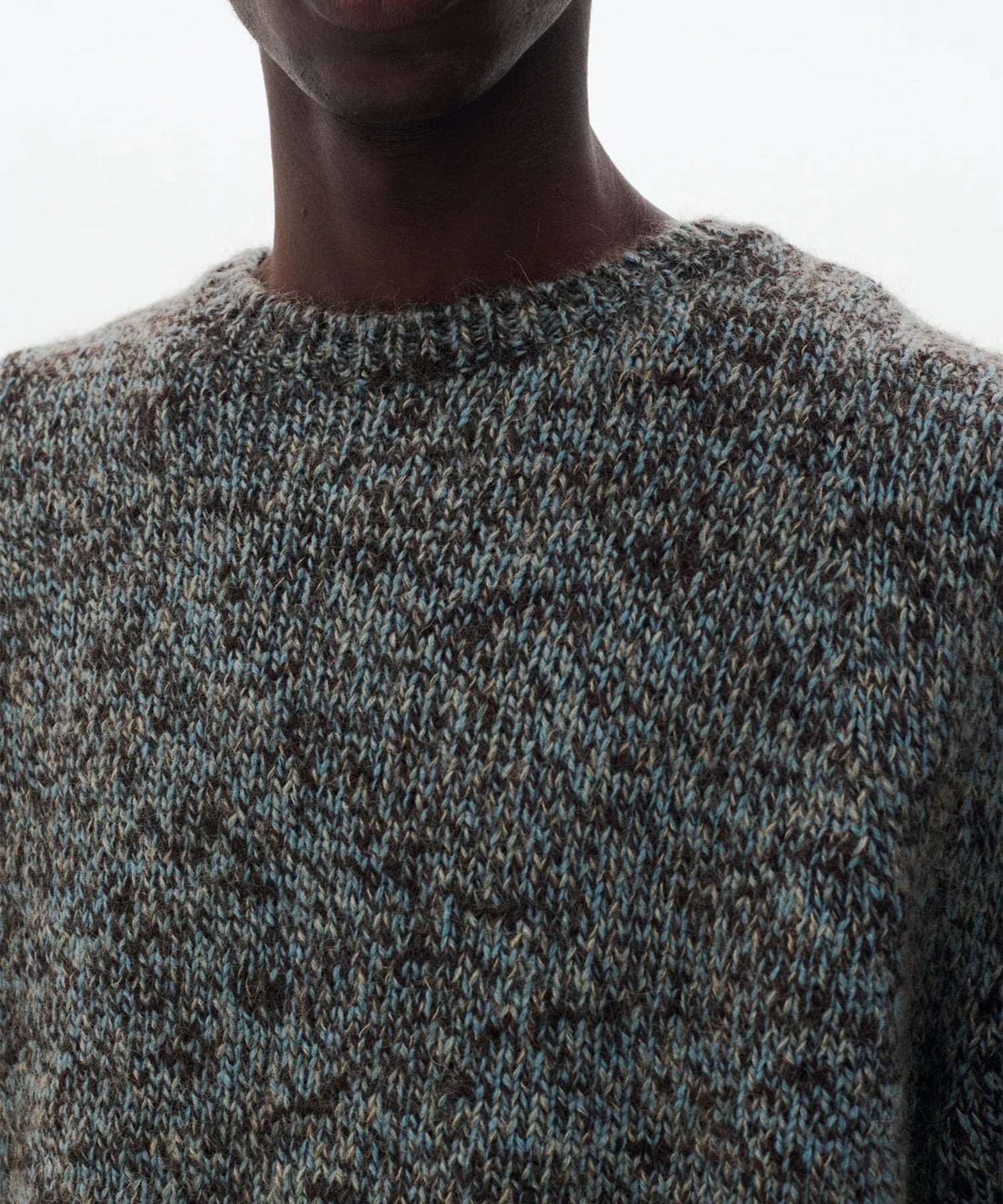 【ヨーク】YK26FW01395S Triple Marl Crewneck Sweater YOKE