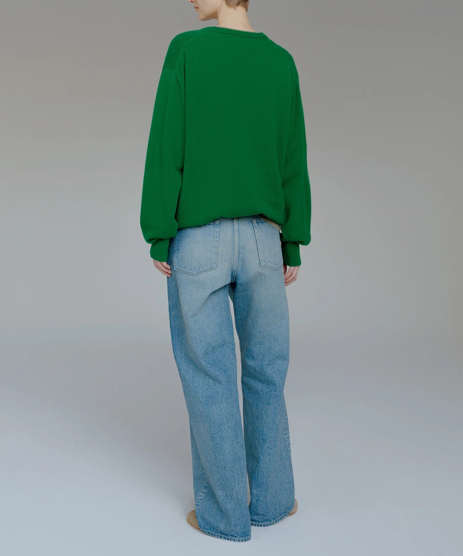 【シュタイン】ST.1632 PURE CASHMERE KNIT CREW NECK LS ssstein