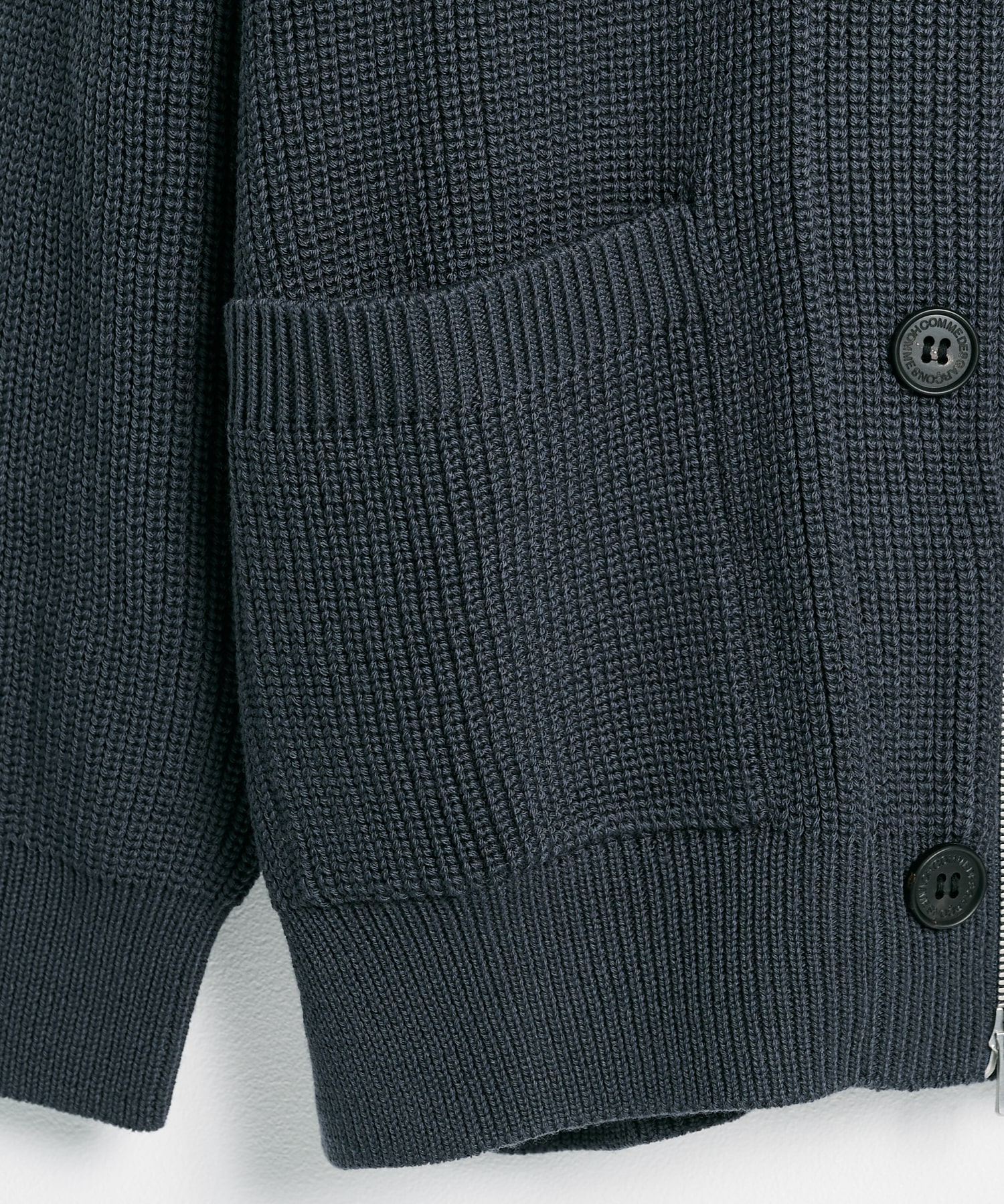 【コムデギャルソンオム】HR-N002-051×BATONER Zip Knit Cardigan COMME des GARCONS HOMME