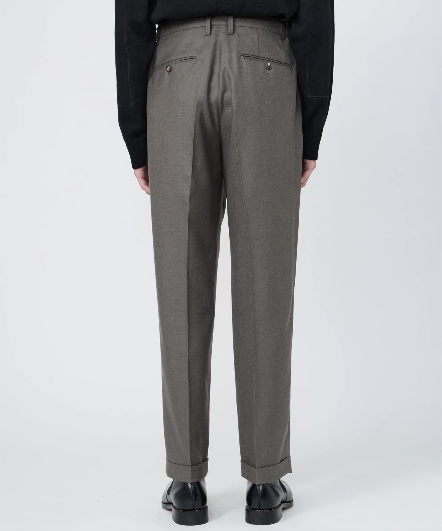 【イレニサ】IH-26FW-P048-NDF TWO-TUCKS TAPERED TROUSERS IRENISA