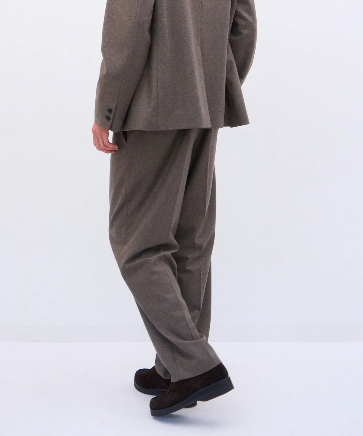PRAGLW0900 MERINO COLLEGE FLANNEL STANDARD PANTS ATON