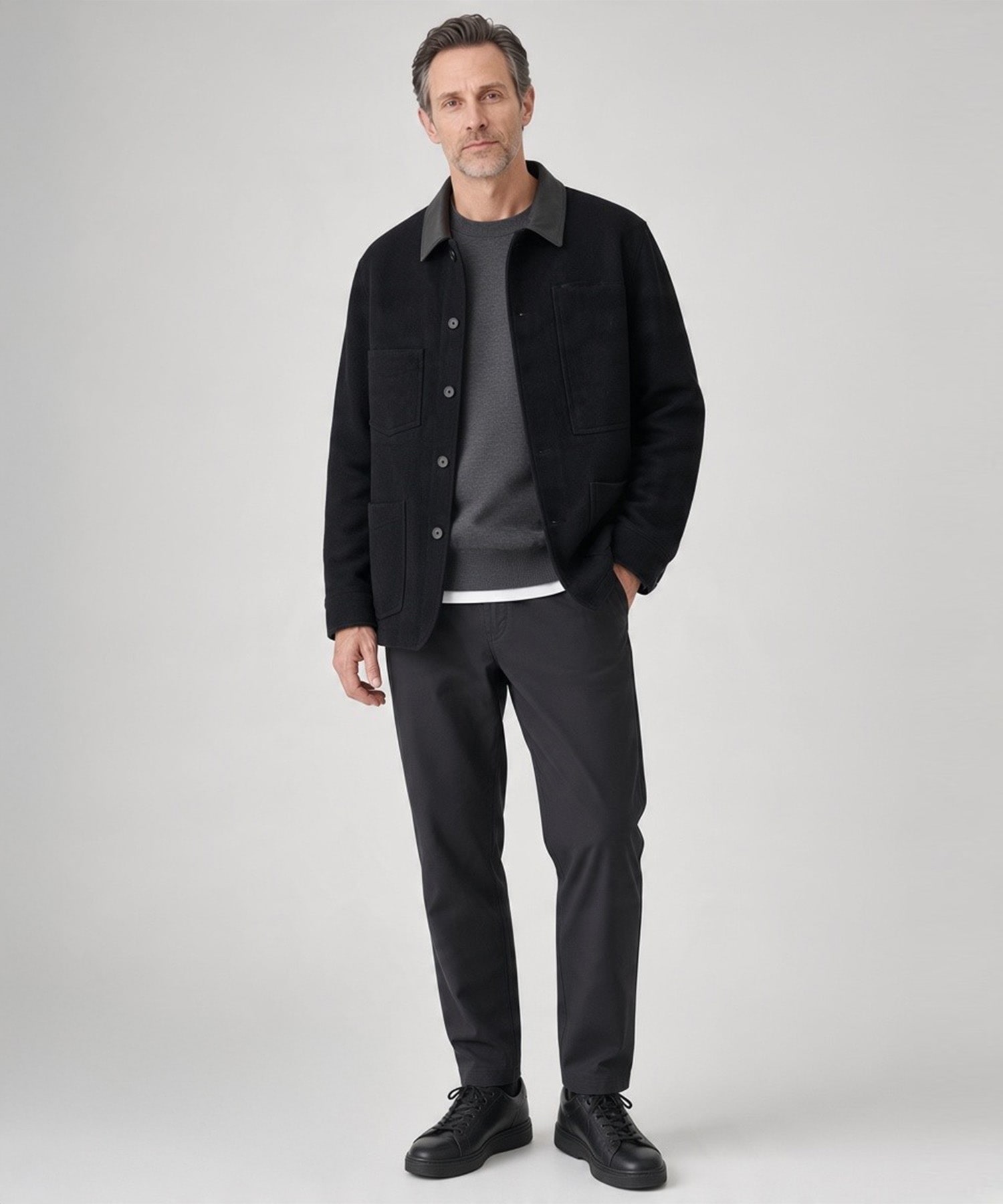 【コムデギャルソンオム】HR-J020-051 Wool Herringbone Coverall COMME des GARCONS HOMME