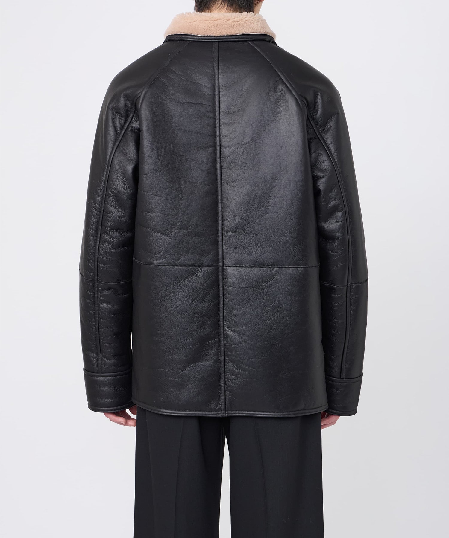 【イレニサ】IH-26FW-M037M-LTM REVERSIBLE MOUTON BLOUSON MENS IRENISA