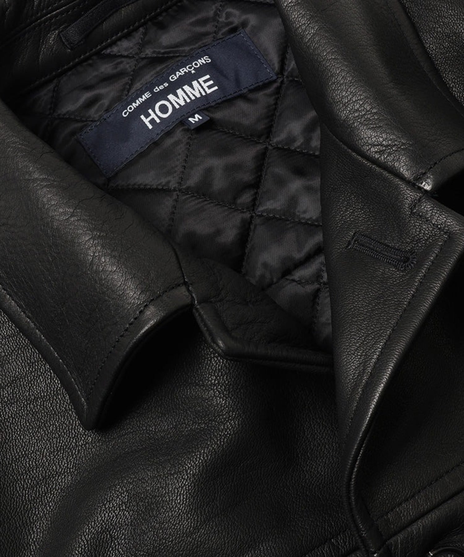 【コムデギャルソンオム】HR-J026-051 Oil Deer Car Jacket COMME des GARCONS HOMME