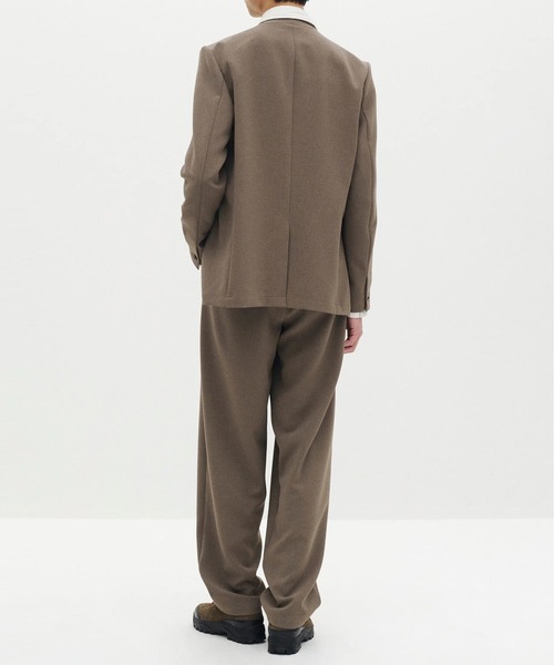 AG62-060 PE STRETCH DOUBLE CLOTH COLLARLESS JACKET ATTACHMENT