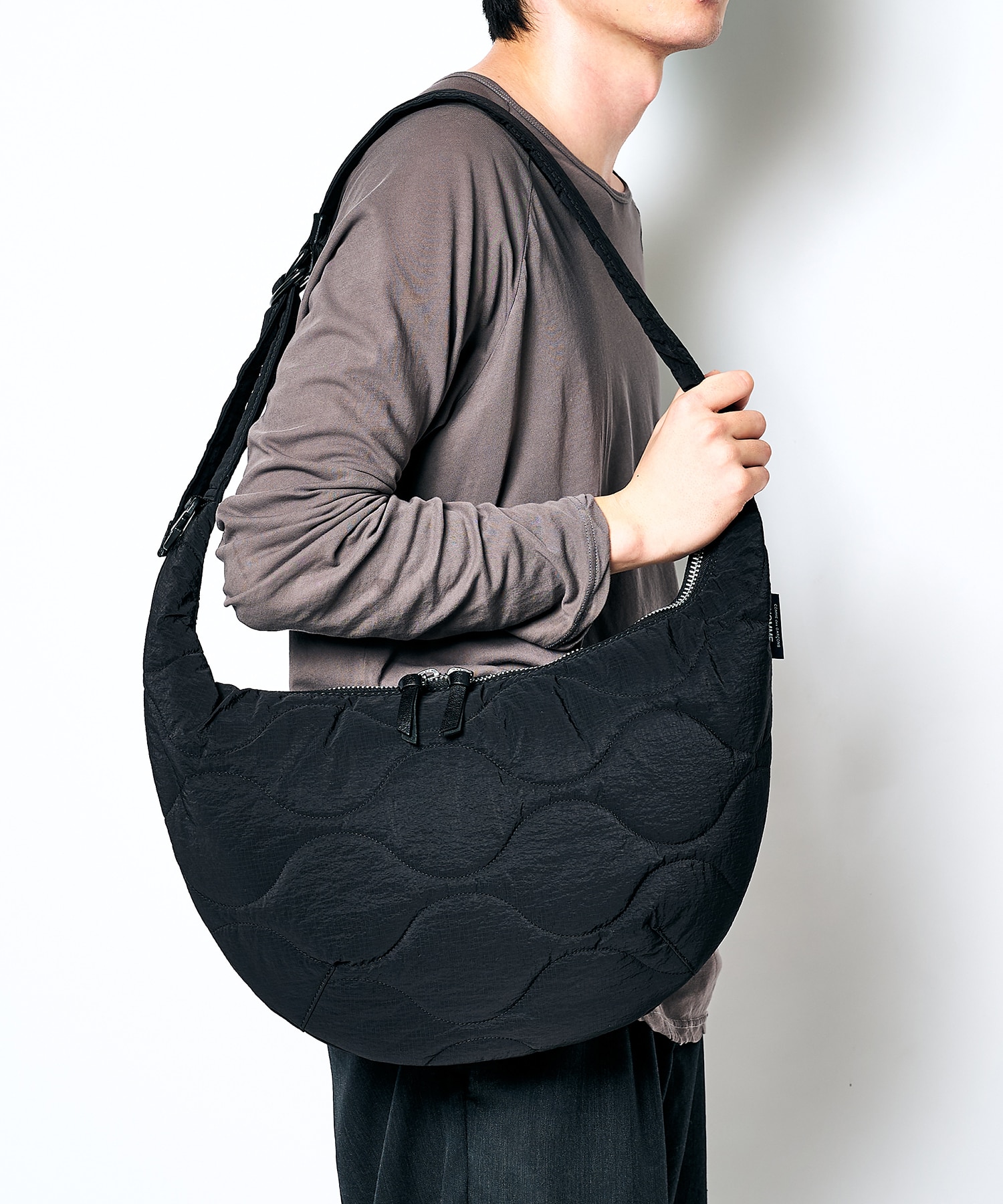 【コムデギャルソンオム】HR-K205-051 Nylon Quilting Shoulder Bag COMME des GARCONS HOMME