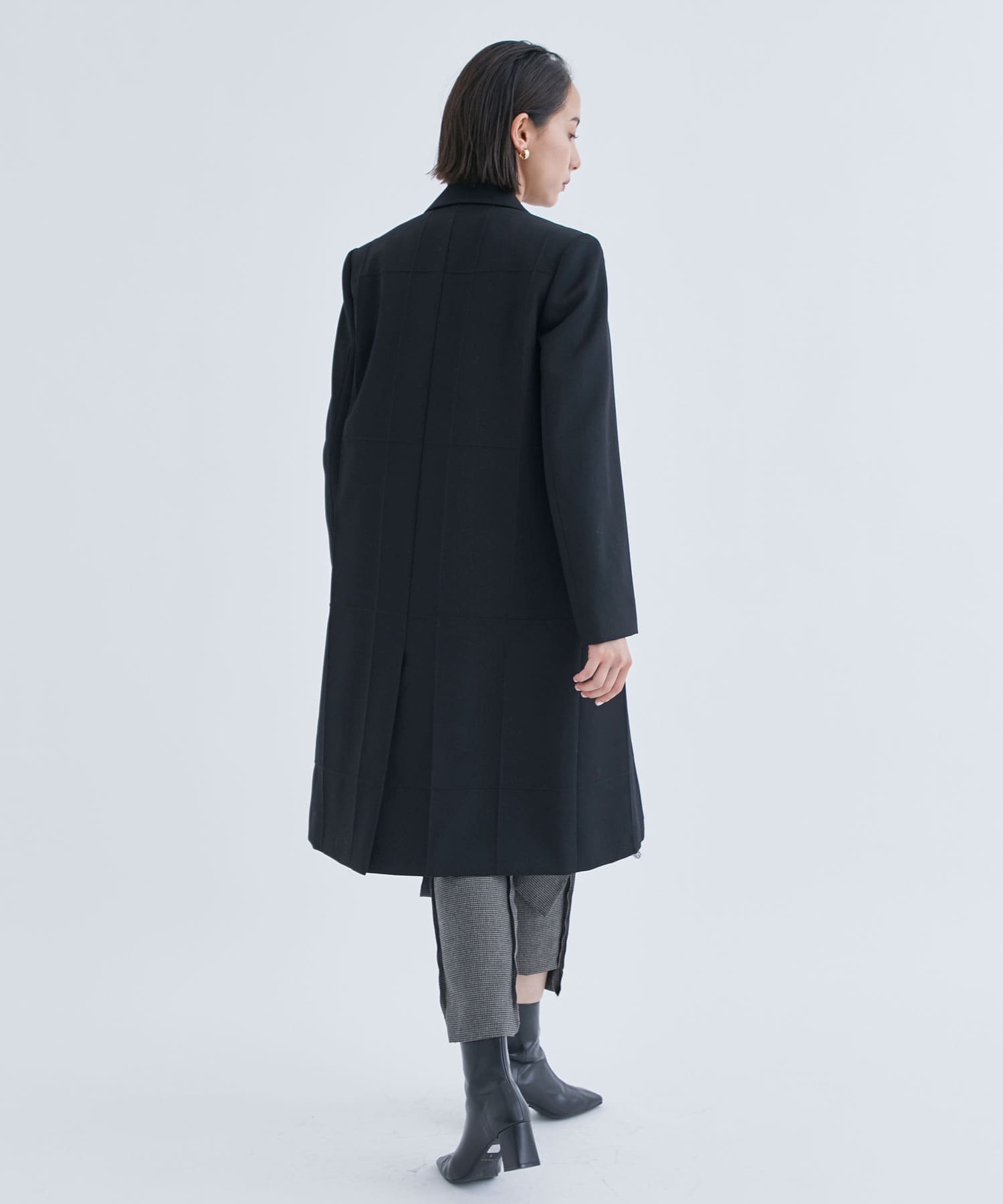 ボックスコードコート/BOX CORD COAT(2 BLACK): SATORU SASAKI: WOMEN