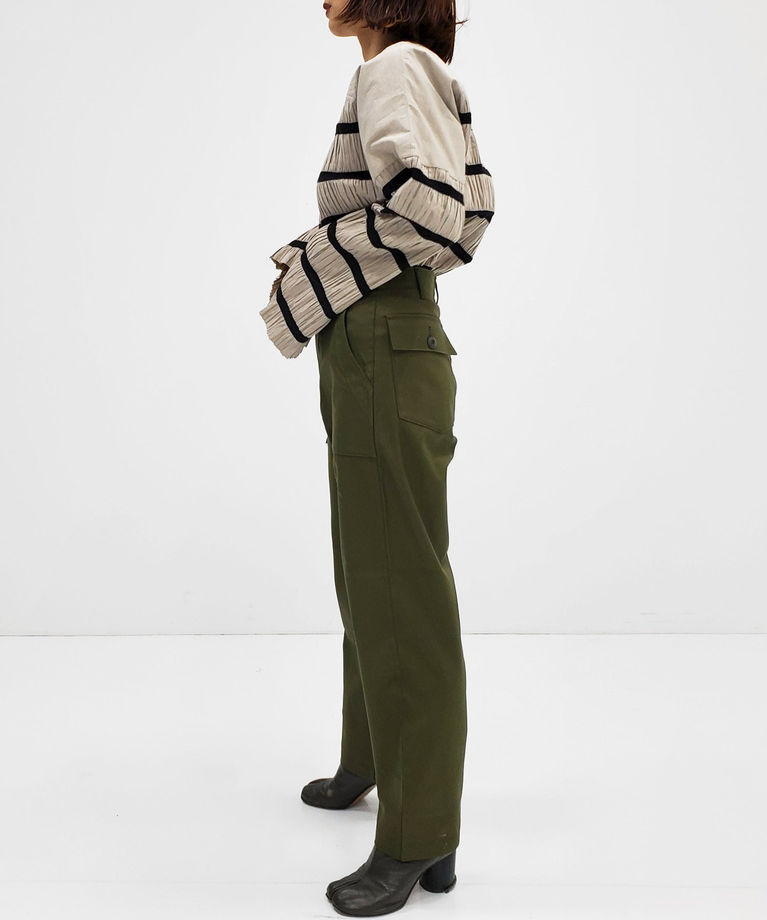 CIOTA Baker Pants Khaki size 【在庫限りの大特価】 メンズ