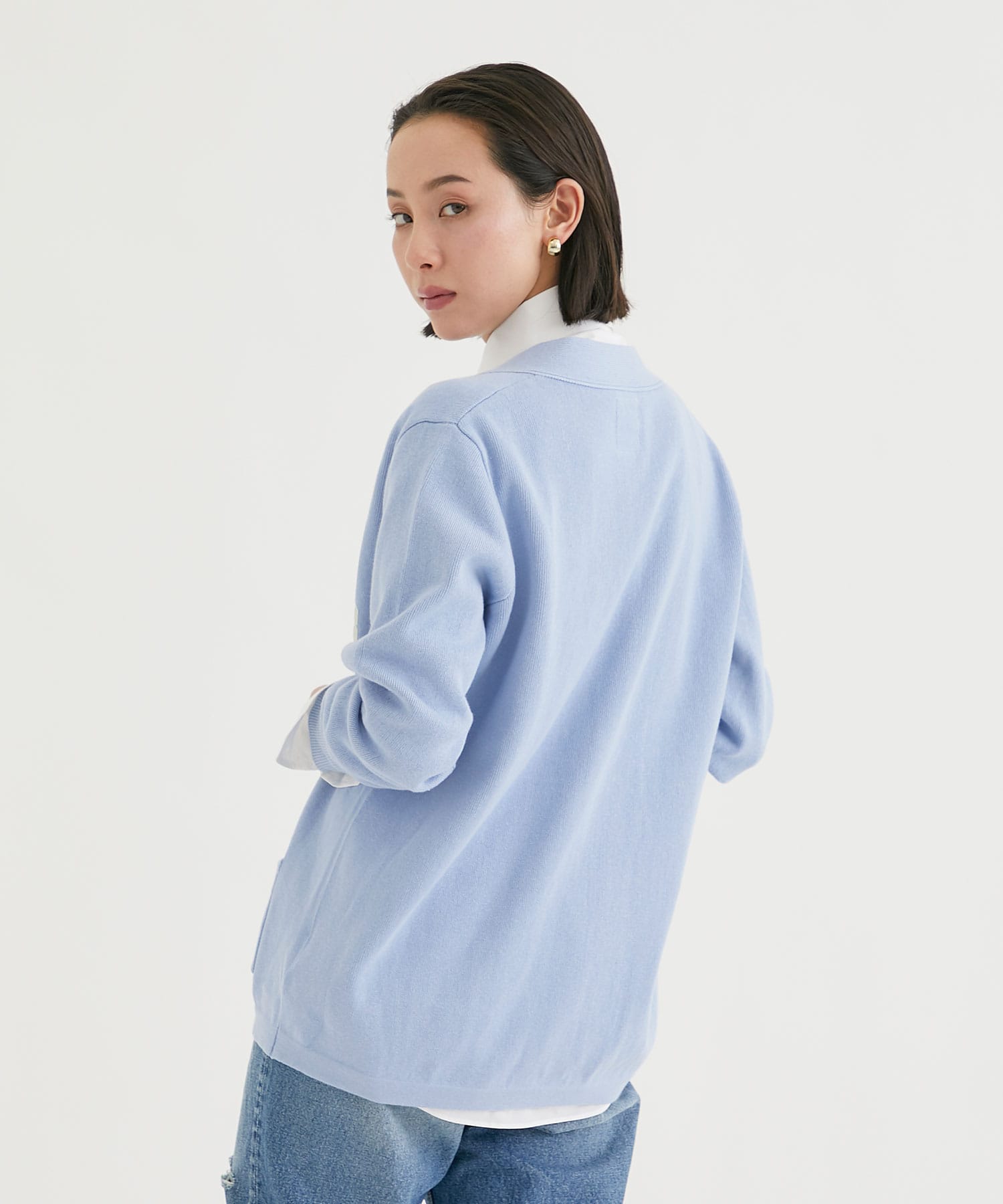 MADISONBLUE】BIG CARDIGAN COTTON | labiela.com